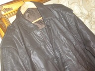 PILOTKA POLAR SKIN STAVANGER NORWAY-R-XX[60]-DUŻA,SKÓRA NAT,OCIEPLENIE.