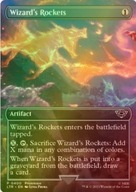 MTG Wizard's Rockets XLTR FOIL
