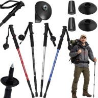 KIJKI TREKKINGOWE NORDIC WALKING W GÓRY TELESKOPOWE LEKKIE REGULOWANE
