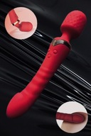 ŻEŃSKI DWUSTRONNY WIBRATOR MASAŻER ŁECHTACZKI DLA PAR DWA SILNIKI