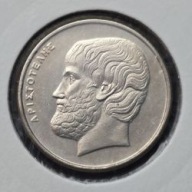 *GRECJA [0030] *5 drachm 1990 Trzecia Republika Grecka Arystoteles filozof
