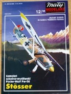 Mały Modelarz 12/1998 Focke- Wulf Fw-56 Stosser