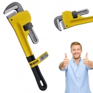 KLUCZ NASTAWNY DO RUR HYDRAULICZNY ŻABKA 32 cm CROWNMAN – REGULOWANY