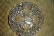 Talerzyki kryształowe 6 szt. Huta Zawiercie lata 80-te XXw
