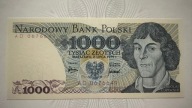PRL, 1000 złotych z 1975 r - Mikołaj Kopernik / UNC - seria AD
