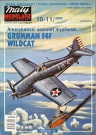 Mały Modelarz 10-11/2002 samolot Grumman F4F Wildcat