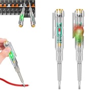 PROBÓWKA PRÓBNI NEONÓWKA ŚRUBOKRĘT TESTER PRĄDU NAPIĘCIA 12-240V diody LED