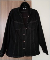 Kurtka jeansowa czarny jeans LIQUA r. 42