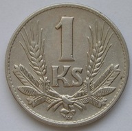 Słowacja 1 korona 1940 - stan 2