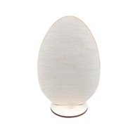 5x Drewniane jajko 15cm na podstawce ze sklejki decoupage dekor wielkanoc