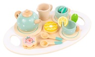 Kinderplay Green Series Drewniany Zestaw do Herbaty GS4640