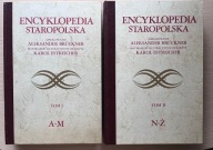 Encyklopedia Staropolska Tom I II Brückner Reprint PWN 1990 KOMPLET IDEALNY