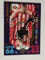 Karta topps autograf Sunderland Van Aanholt Premier League