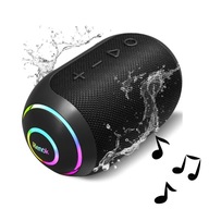 GŁOŚNIK BLUETOOTH RIENOK S4 LED IPX7 WODOODPORNY 10H BT 5.3 TF