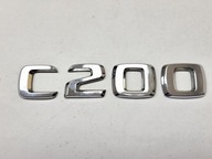 ZNACZEK EMBLEMAT NAPIS TYŁ 25MM MERCEDES W202 W203 W204 A208 C208 C209 C200