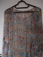 SUPER TUNIKA BLUZKA JEDWAB 100% ROZM.M