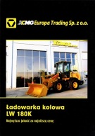 PROSPEKT XCMG LW 180K. ŁADOWARKI KOŁOWE