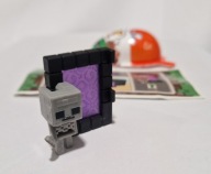 Figurka NETHERPORTAL SKELETON PORTAL Kinder Joy Minecraft VC315