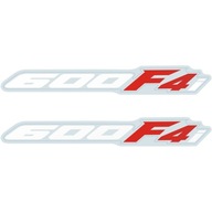 2x Naklejka Pojemność na Zadupek dla HONDA CBR 600F4i Naklejka Znaczek PC35
