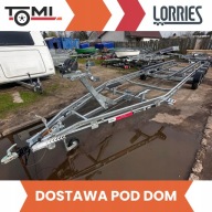 Przyczepa podłodziowa trzyosiowa LORRIES S232 PP35-9825/3 3500 kg