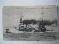 Okręt wojenny z Francja z przed 1945 r.