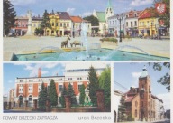 BRZESKO - RYNEK - FONTANNA - BROWAR OKOCIM - UL. KOŚCIUSZKI - RATUSZ