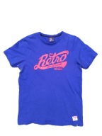 Cropp T-shirt męski granat cotton r. 56/XL , BDB