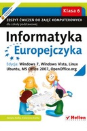 Informatyka Europejczyka 6 Zeszyt ćwiczeń Windows Vista Linux Ubuntu