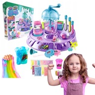 DUŻY ZESTAW DO ROBIENIA GLUTÓW GNIOTKÓW SLIME FACTORY BROKAT KONFETTI