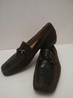 GABOR CZÓŁENKA BALERINKI BUTY SKÓRZANE R.38 MOKASYNY