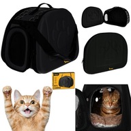 TRANSPORTER DLA ZWIERZAT SKLADANY PORECZNY KOMPAKTOWY DLA KOTA PSA KROLIKA