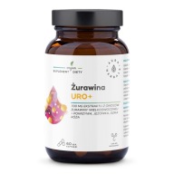 Aura Herbals Żurawina Uro+ UKŁAD MOCZOWY dzika róża 60 kapsułek