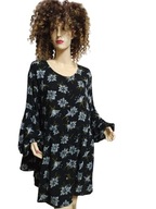 GUDRUN SJODEN swobodna SUKIENKA dłuższa tunika xl