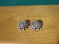 Damskie klipsy z oczkami