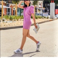 ZARA SUKIENKA LILA BUFKI R.36/S NOWA!