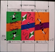 Bl. 139 Fi. 3825 - 3827 Gry i zabawy dziecięce.