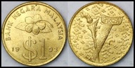MNB - MALEZJA 1 Dolar Dollar 1993 # st 1