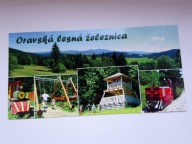 Orawska Kolej Leśna - pocztówka