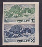 306 - 307 B z bloku 5A ** Wystawa Filatelistyczna 1938