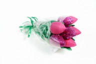 Bukiet tulipan ręcznie szyty Handmade