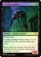 Karta Magic: The Gathering Cackling Slasher DSK *Foil*