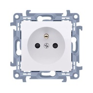 Gniazdo Elektryczne ścienne Kontakt-simon biały CGZ1.01/11