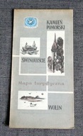 Kamień Pomorski Świnoujście Wolin Mapa Turystyczna PPWK 1967r.
