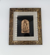 Obraz przestrzenny - Budda Sultanganj - bardzo ładny - przeszklony 39cm