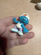 Stara Zabawka Żołnierzyk PRL Smerf S Peyo