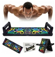 DESKA + UCHWYT DO POMPEK 14w1 FIT ĆWICZENIA RÓŻNORODNE W DOMU PUSH