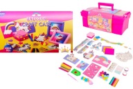 Zestaw Kreatywny MAGICZNY KUFEREK DO RĘKODZIEŁA Jednorożce 200 el.