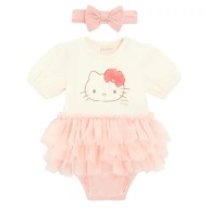 Cool Club Body, sukienka, opaska dla dziewczynki, Hello Kitty, 2 szt., 92