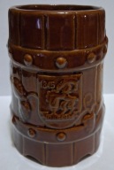 OKOCIM - ZABYTKOWY CERAMICZNY KUFEL - BARBÓRKA KWK SIERSZA