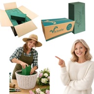 GĄBKA FLORYSTYCZNA MOKRA CEGŁA DO KWIATÓW ŻYWYCH VICTORIA 20 SZT.